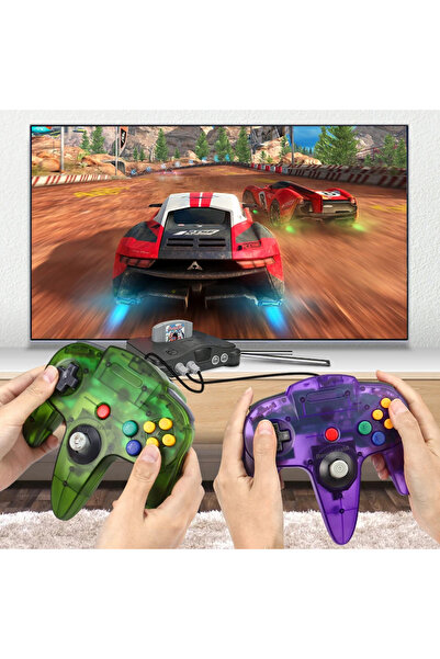 Choice N64 Controller 8-Color Classic Aluminum Remot Control Gaming Joystick Retro Video Game Joystick