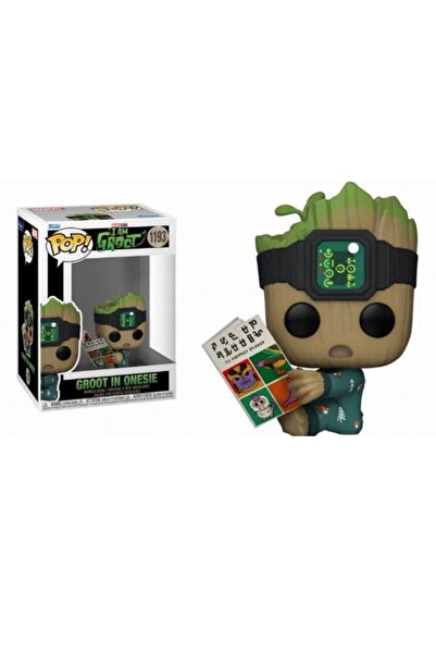 Funko Pop Figür - Groot In Onesie With Book