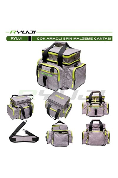 RYUJI Çok Amaçlı Spin Malzeme Çantası