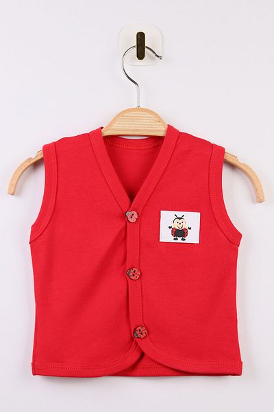 Beniizle Unisex Baby Vest - 100% Organic Cotton, Soft Texture, Seasonal