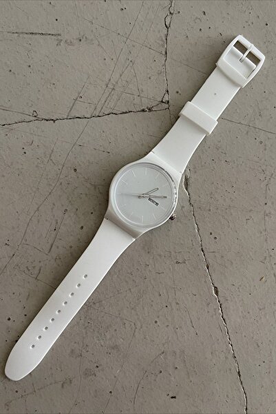 mylove Tower Silicone Cord Wrist Watch White
