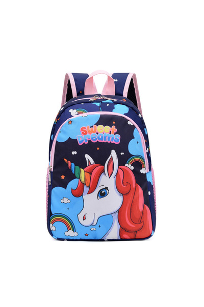 Choice Unicorn Patterned Boy and Girl Schoolbags - Lager Capacity Kindergarte...