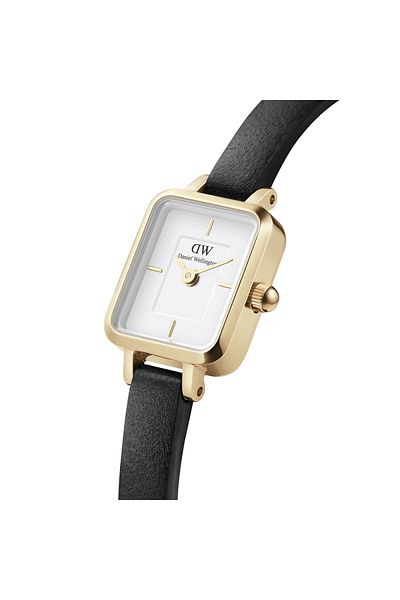 Daniel Wellington Quadro Mini Damenuhr Schwarz Dw00100729