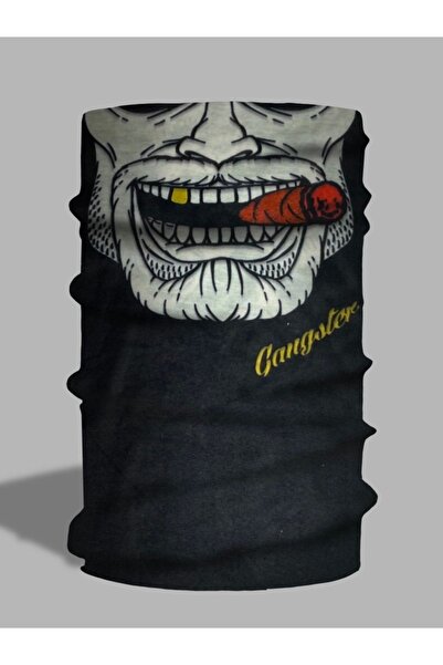 LU&MA Gangster Desenli Boyunluk - Baf Buff