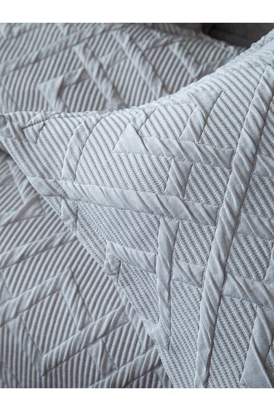 BED LİNE Zen Gray Bedspread - 230X240 cm Double