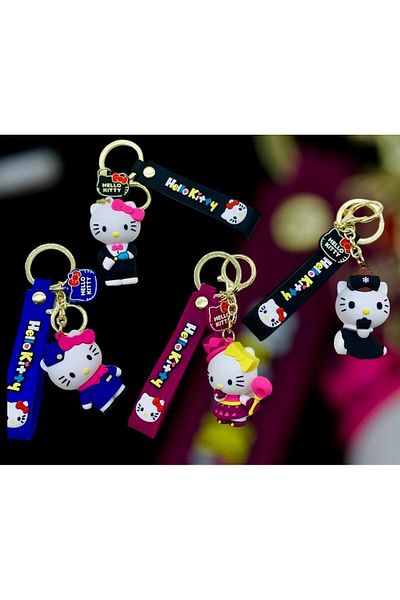 Meyra Accessories Hello Kitty 1 Piece - Quality 3D Keychain Accessory Bag