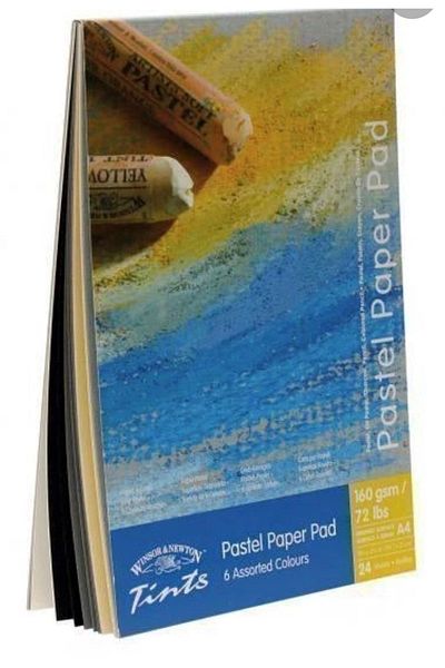 Winsor Newton Winsor & Newton Tints A4 Pastel Pad (6 Colors)