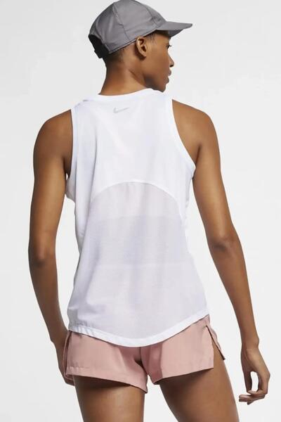 Nike Miler Dri-Fit White Women's Sports Tank Top