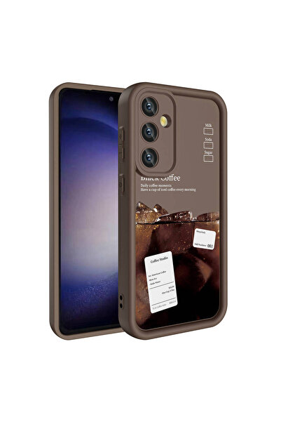 Rivor Samsung Galaxy S24 İçin Kılıf Kamera Korumalı Şık Tasarım Arka Yüzey Ba...