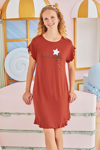 Sevim 15847 Model Printed Tunic