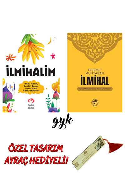 Fazilet Çocuk Yayınevi İlmihalim ve Muhtasar İlmihal Karton Kapak 2'li SET ( ...