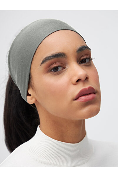 Femple Modest Gray Green Hijab Bandana - Colorful Design