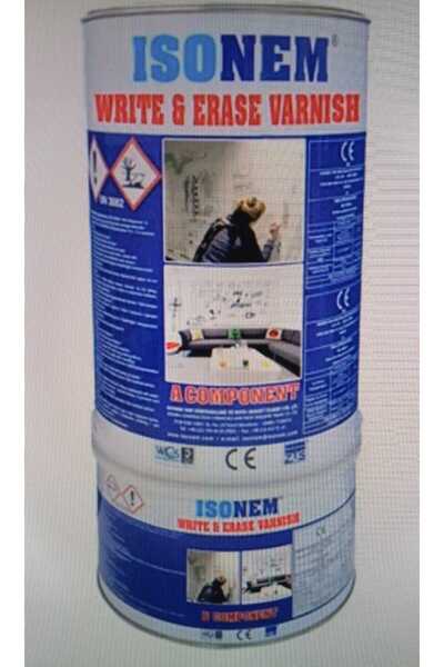 Isonem Wrıte & Erase Varnısh Yaz-sil Vernik 1,5 Kg Set ( A: 1 Kg B: 0,5 Kg ) ...