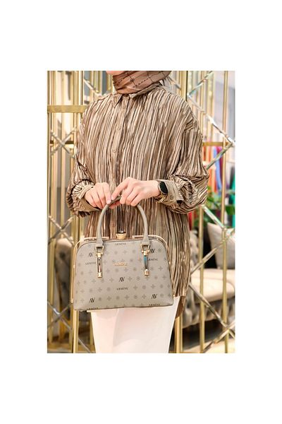 Armine Mink Printed Bag 339