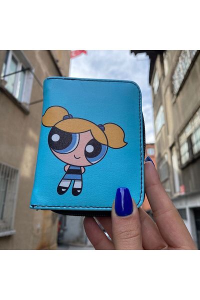 Köstebek Portofel scurt Powerpuff Girls Blossom