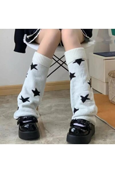 Köstebek Χαριτωμένο λευκό κολάν με αστέρια