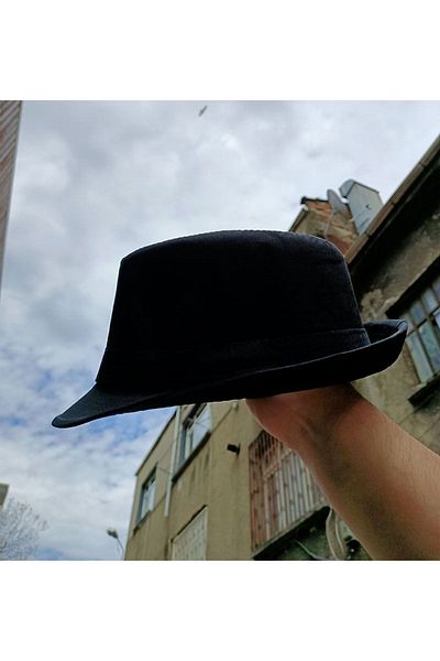 Köstebek Ars Black Sombrero Hat
