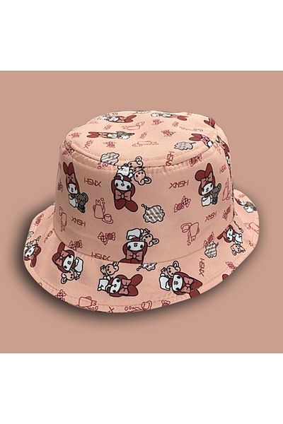 Köstebek Anime Fantasy Magic Melody Collage Bucket Hat