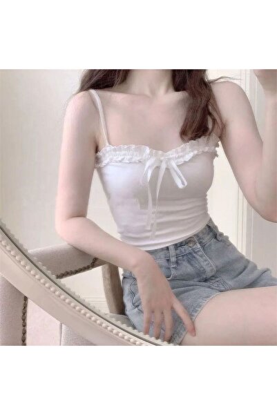 Karakedi Μπλούζα με λουράκι με βολάν