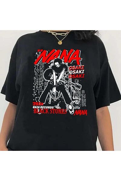 Köstebek Μαύρο μπλουζάκι Nana Black Stones Unisex