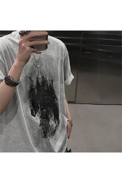 Köstebek Γκρι μαύρο Unisex Basic Tshirt