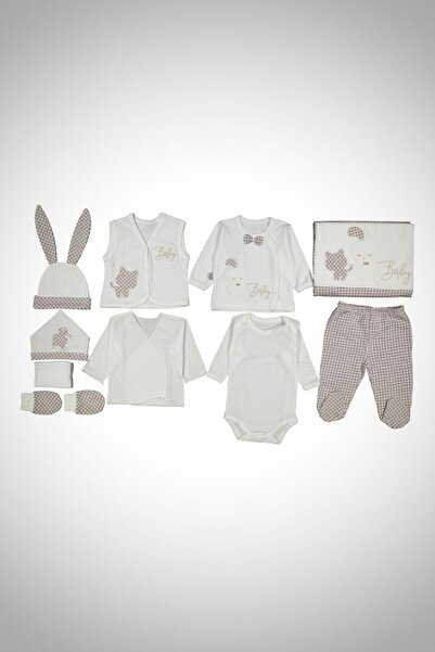 Gaye Bebe Natural Antialerjik Lüks 10 Parça Hastane Çıkışı