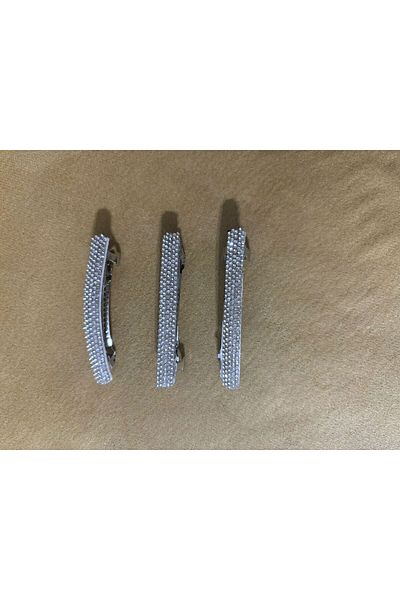 Beilys Seyran Buckle Crystal Buckle Sparkling Buckle Automatic Buckle Σετ 3 αγκράφες Κομψή πόρπη με πέτρα