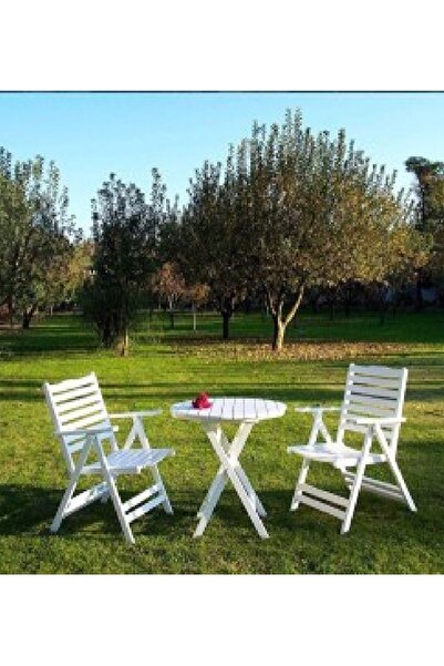 Genel Markalar Beyaz Balkon Seti - Buzludja Set