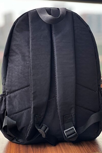 FCSTORE Μαύρη αδιάβροχη Unisex Σχολική και Ταξιδιωτική Τσάντα Laptop