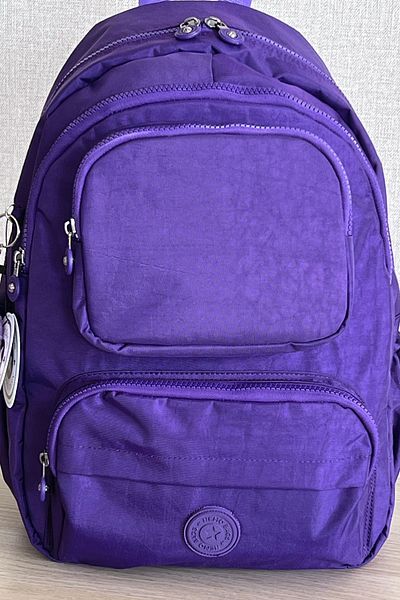 FCSTORE Unisex Purple Backpack Medium Size School Bag Laptop Bag Travel Bag Sports Bag