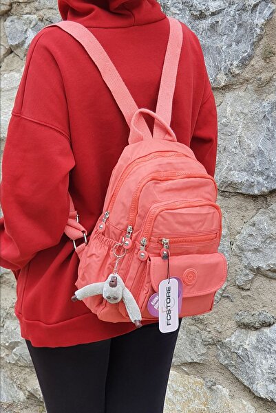 FCSTORE Unisex σακίδιο πλάτης Καθημερινή χρήση Yavruağzı 9 τσέπες Θήκη tablet Αδιάβροχο 12 ιντσών 16lt 30x25cm