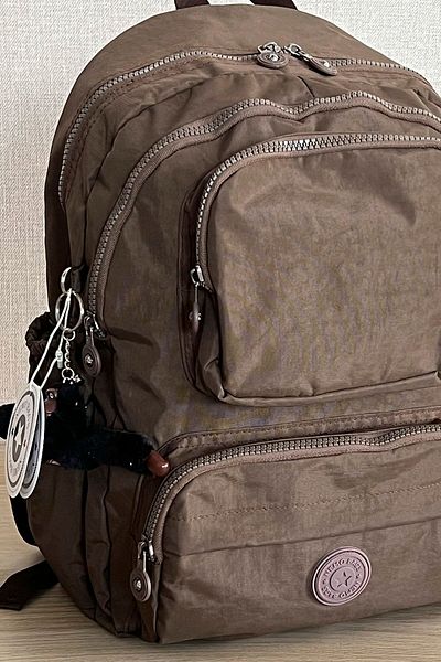 FCSTORE Σχολική τσάντα Unisex Mink Μεσαίου μεγέθους Αδιάβροχη υφασμάτινη τσάντα ταξιδιού για φορητό υπολογιστή αδιάβροχη