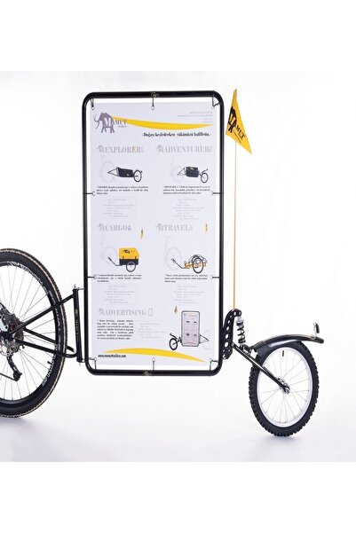 MAMUT Trailers - Advertising - Bisiklet Römorku/reklam Panosu/bisiklet Ile Reklam
