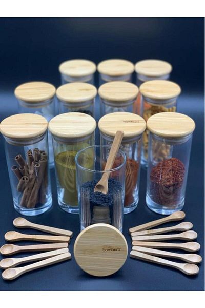 Bambum Zolla Prestige 24 Piece Spice Bowl with Spoon