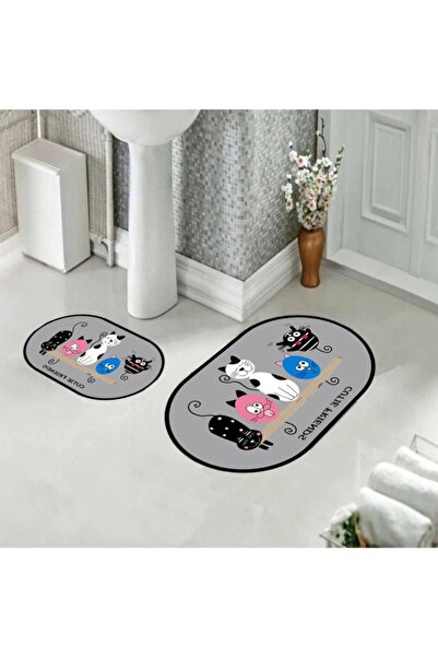 festivalya Αντιολισθητική βάση, χαλάκι μπάνιου, χαλάκι μπάνιου με σχέδια, σετ...