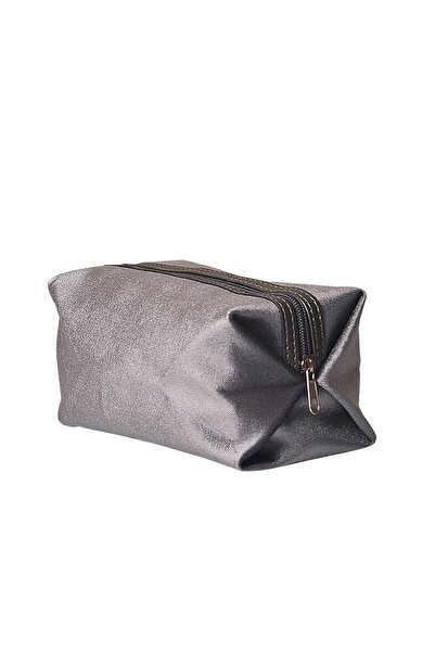 Bakras Τσάντα ώμου Γαλλικό Σλόγκαν Κεντημένο Γκρι Velvet Tote - Σετ των δύο