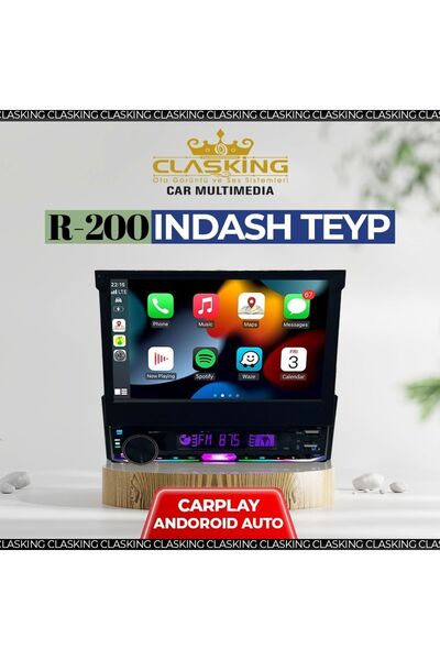 ClasKing 7'' Android Indash 2gb Ram 32gb Hafıza Carplay & Android Auto Rx-500