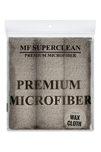 MF SuperClean Mikrofiber Oto Cila Havlusu  450 GSM - 3 lü PAKET