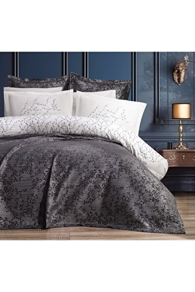 Bella Home Set de mireasă brodat Burçak, 7 piese - 100% bumbac organic - Cuti...