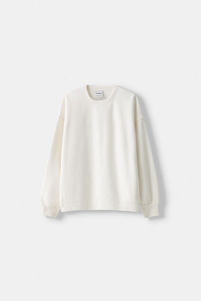 Bershka Yan cepli oversize sweatshirt