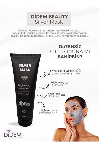 Soyulabilir Sılver Mask 75 ml