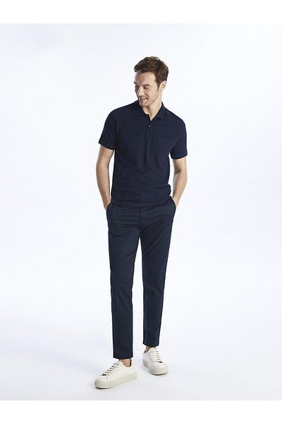 LC Waikiki Ανδρικό παντελόνι Chino LCWAIKIKI Classic Gabardine - στενή εφαρμογή