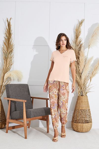 Sevim 15694 Model - Set de pijamale cu detalii în piatră