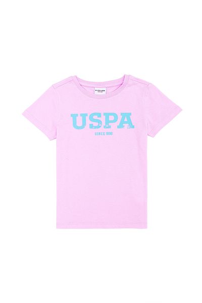 U.S. Polo Assn. Tricou Magnolia Copii - Gât Crew, 100% Bumbac