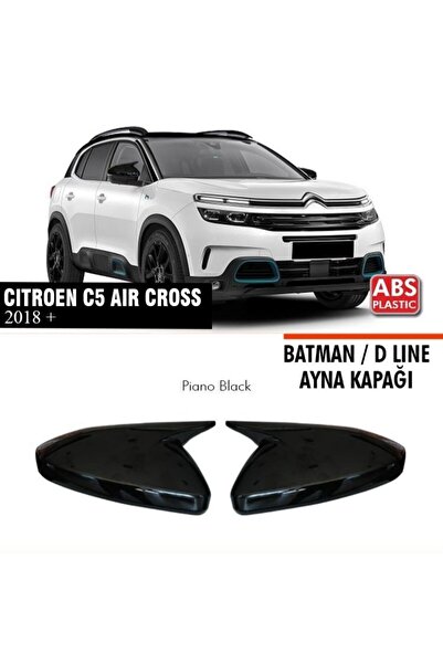 NamTuning Citreon C5 Aircross Batman Yarasa Ayna Kapağı 2018 ve sonrası Uyumlu