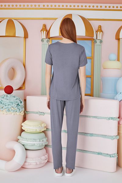 Sevim 15544 Set de pijamale cu imprimeu model