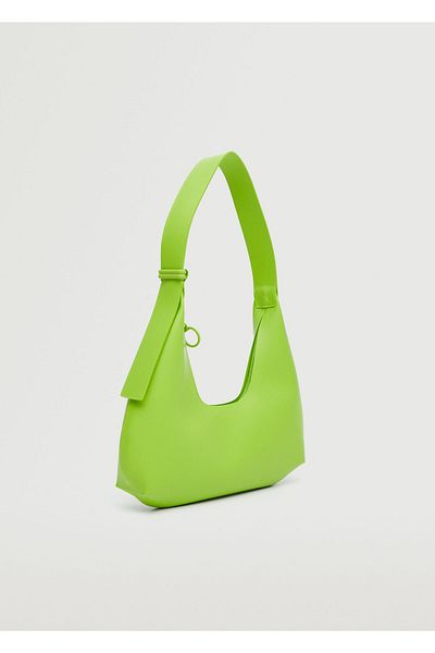 MANGO Woman Geanta de umar dama Lime - Model 37041501