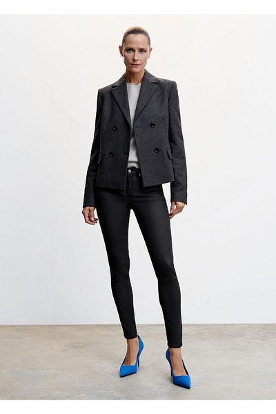 MANGO Women's Black Pants47010001