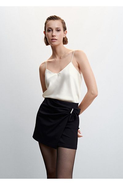 MANGO Woman Bustieră albă pentru femei pentru adulți - 37069079