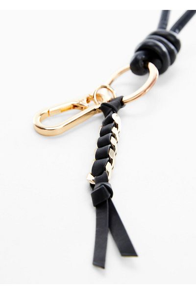 MANGO Black Keychain 47071273